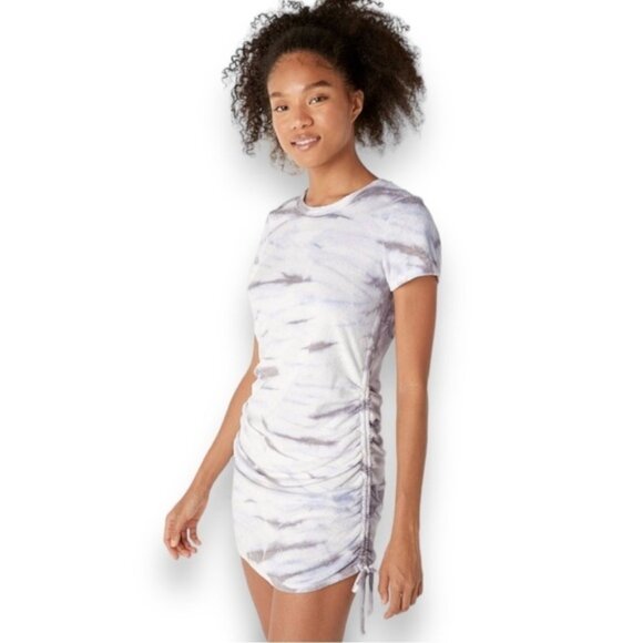 New PINKBEACH TERRY RUCHED SIDE DRESS​​ - Picture 4 of 5